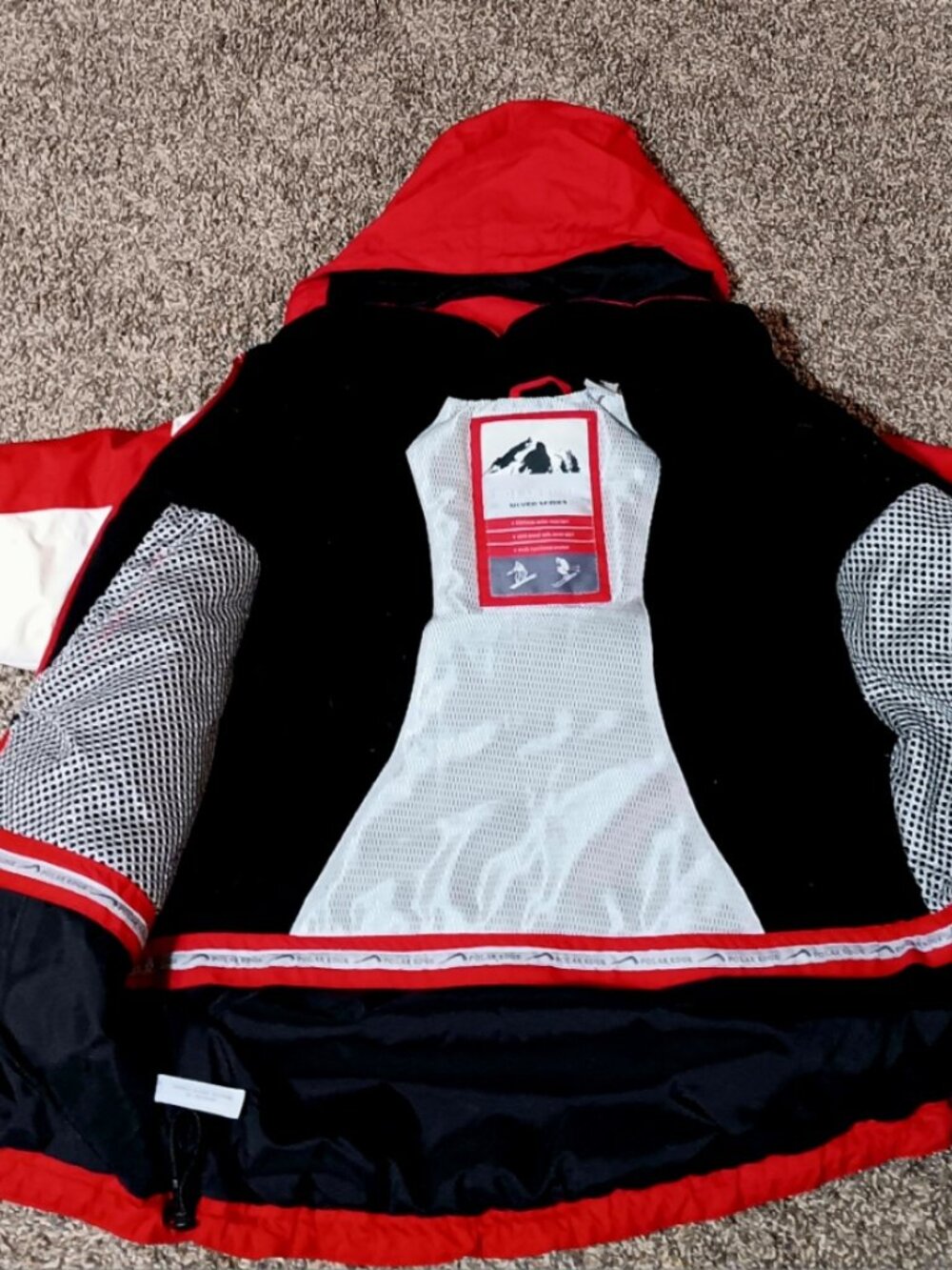 NWOT Polar Edge Colorblock Ski, Snowboard Jacket w/Hood ~ Sz Women's Small - Picture 3 of 11